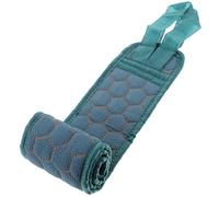 IMIKEYA Asciugamano da doccia lungo per il bagno in colore blu scuro scrub per la schiena scrub doppio lato panno per il corpo morbido per adulti pulizia efficace senza danneggiare la pelle adatto