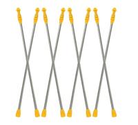 IMIKEYA Asta Telescopica Prolunga Estensibile 45-80cm Set 8 Pezzi in Acciaio Inossidabile per Spruzzatore da Giardino per Uso Agricolo e Orto