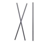 IMIKEYA Aste agitatrici in grafite 5 × 200 mm, confezione da 3 pezzi, bastoncini per miscelazione e fusione, asta agitatrice in grafite ad alta purezza e ad alta densità per riutilizzabile