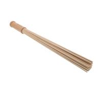 IMIKEYA Bastone da massaggio in bambù e legno naturale per schiena e spalle, massaggiatore per rilassamento muscolare manuale portatile, strumento guasha per il corpo per il benessere e lo stress
