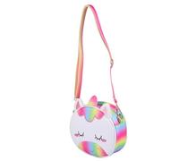 IMIKEYA Borsa a tracolla unicorno per ragazze dal design adorabile e colore rosso borsa a tracolla creativa e spaziosa borsa alla moda per bambini per tutti i giorni