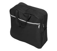 IMIKEYA Borsa per sedia a rotelle in tessuto Oxford nero borsa posteriore sospesa multifunzionale cinghie per braccioli compatibile maggior parte delle sedie a rotelle per accessori e uso quotidiano