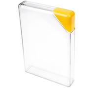 IMIKEYA Bottiglia D’acqua Piatta Trasparente 450ml, Bollitore da Viaggio senza Perdite in Plastica, Borraccia Portatile Compatta per Sport, Escursionismo e Uso Quotidiano