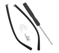 IMIKEYA Braccia Ricambio Occhiali in Tr90 Design alla Moda e Superficie Opaca, Aste Antiscivolo e Comode per Sostituzione Gambe Occhiali da Vista
