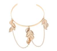 IMIKEYA Bracciale da braccio con design barocco elegante ornamenti intricati e chic gioielli femminili per feste e occasioni speciali