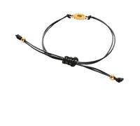 IMIKEYA Bracciale regolabile in lega intrecciata, motivo girasole e margherita, colore marrone, 2 pezzi, braccialetto colorato da donna, adatto per feste, viaggi e spiaggia