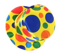 IMIKEYA Cappello da Clown Cosplay per Feste Halloween e Spettacoli Accessorio per Performance e Costumi da Giullare Decorativo e Accattivante