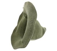 IMIKEYA Cappello da Strega a Cono Verde in Lana per Halloween e Falda, Confortevole, per Feste e All'aperto