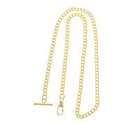 IMIKEYA Catena per Orologio da Tasca Gancio, Acciaio Inox Oro | Accessorio Creativo e Chic per Abiti e Jeans, 1 Pezzo, Leggero, Portatile, Uso Fai da Te