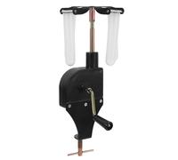 IMIKEYA Centrifuga a manovella manuale per laboratorio, supporto per tubi, grilli per tubi di centrifuga, strumento educativo per chimica e fisica secondaria, colore nero