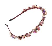 IMIKEYA Cerchietto barocco per matrimoni e feste, accessorio per capelli, comodo ed elegante, per spose e celebrazioni
