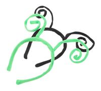 IMIKEYA Cerchietto per antenne formiche nere e verdi per donne e adulti 6 pezzi per feste di Halloween accessori per costumi di insetti e Cosplay leggero e confortevole per eventi