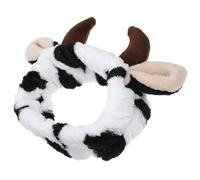 IMIKEYA Cerchietto per corna di bue ed elastico per spa trucco e cura del viso, accessorio versatile per le donne, design e comodo