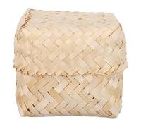 IMIKEYA Cesto in bambù intrecciato per riso glutinoso - Piccolo cesto di vapore cinese per cucinare a vapore e servire cibo asiatico in festival e occasioni speciali