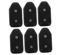 IMIKEYA Clip Per Capezza Di Corda in Nylon 8 Mm, Morsetto Riutilizzabile Per Corde Da Arrampicata e Guinzagli, Supporto Resistente Per Uso Outdoor e Fissaggio Funi Intrecciate, Set Da 6 Pezzi