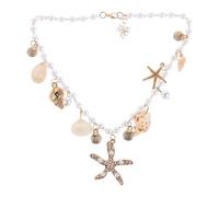 IMIKEYA Collana Ciondolo Stile Balneare Accessori Estivi per Donne Design Tema Oceano Leggero e Ipoallergenico per Vacanze al Mare e Festival