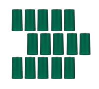 IMIKEYA Confezione da 200 capsule termoretraibili verdi per bottiglie di vino con buste usa e getta per sigillare il collo, conservazione, aromi, decorazioni