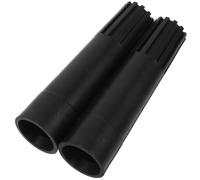 IMIKEYA Connettore filettato per manico della scopa 2 pezzi adattatore plastica PP nero per estensione del bastone di mocio testina di ricambio compatibile utensili per la pulizia domestica e