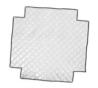 IMIKEYA Copertura Isolante Argento per Congelatore e Frigorifero Oxford Alluminio, Resistente All'acqua, Design Moderno per Uso Domestico
