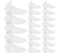 IMIKEYA Copriscarpe monouso in plastica trasparente 09 G Borse Idratanti per Piedi Coperture Impermeabili per Bagno e Maschera Esfoliante 1000 Unità per Cura e