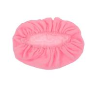 IMIKEYA Copriwater Morbido Felpato Lavabile, Protezione Antipolvere per Coperchio e Serbatoio del Water, Copertura Riutilizzabile per Bagno, Colore Rosa, Adatta alla Maggior Parte