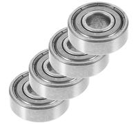 IMIKEYA Cuscinetti a Sfera Piccoli per Ruote Anteriori Sedia a Rotelle Manuale Set 4 Pezzi in Acciaio Accessori per Sedie a Rotelle Parti Interne Mozzo per Sostituzione e Manutenzione