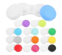 IMIKEYA Custodia per lenti a contatto con doppia lettera, 12 colori, organizer portatile ermetico per viaggi e uso quotidiano, contenitore leggero e compatto per la cura sicura delle lenti