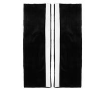 IMIKEYA Custodia per maniglia del frigorifero 2 pezzi nera protettiva per maniglia della porta multiuso adattabile per elettrodomestici da cucina come forno a microonde e lavastoviglie facile