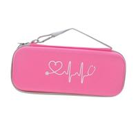 IMIKEYA Custodia rigida protettiva per stetoscopio portatile e resistente borsa organizer per infermieristica e accessori medici, design con separatore per uso domestico e