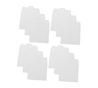 IMIKEYA Custodie in Carta per CD 50 Pezzi, Sacchetti Porta CD Bianchi Design Semplice e Compatibilità Ampia per Conservazione Disco Efficiente