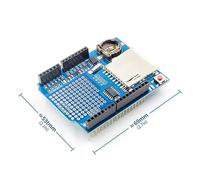 IMIKEYA Data Logger Professionale Shield Compatibile con Sd Registratore Dati con Regolatore e Supporto per Prototipazione Sensoriale