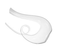 IMIKEYA Decanter Creativo Vetro Piombo in 1300ml per e senza Cristallo Fondo Design Migliorare e del