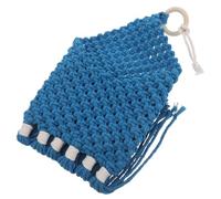 IMIKEYA Decorazione Da Parete Funzionale - Borsa Portaoggetti in Arazzo Intrecciato A Mano Per Cucina Cameretta Dei Bambini Dormitorio Organizer Da Parete Di Stile