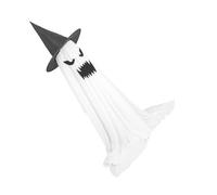 IMIKEYA Decorazione di fantasmi luminosi per Halloween, statuette per esterni, ornamento tenebroso per giardino, veranda, ingresso e festa