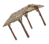 IMIKEYA Decorazione in Abs per Micro Paesaggi Casetta Miniatura Staccabile per Cortile e Micro Fattoria