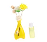 IMIKEYA Diffusore Di Aromi in Ceramica Bastoncini Di Rattan, Set Di Aromaterapia Per Casa e Ufficio, Decorazione Multifunzionale Per Camera Da Letto e Soggiorno, Antistress, Stabile e Liscio