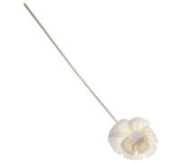 IMIKEYA Diffusore di Aromi Naturale in Fibra Bianca Fiore Sostituibile, Design Raffinato e Facile da Pulire per Decorazione Casa e Aromaterapia senza Fuoco