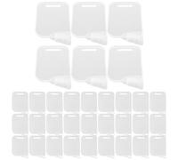 IMIKEYA Divisori per Frigorifero in Plastica Trasparente 40 Pezzi Separatori Rimovibili Multifunzione per Congelatore Organizzatori per Scomparti Porta Frigo Resistenti e Facili da