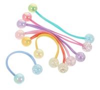 IMIKEYA Elastici per capelli elastici per bambine e bambine, per le più piccole, 14 pezzi, multicolore, accessori per acconciature e uso quotidiano