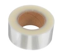 IMIKEYA Etichette Trasparenti Protezioni per Etichette Adesivi Protettivi Trasparenti Adesive Sigillo Wafer Impermeabili per Proteggere Pacchi e Buste Rotolo