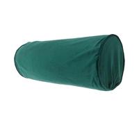 IMIKEYA Federa per cuscino cilindrica in velluto verde giada 15 x 15 x 40 cm protezione per collo design rotondo morbido e traspirante, adatta per camera da letto e viaggi