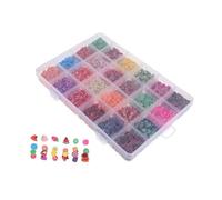 IMIKEYA Fette Di Frutta: Forniture Per Nail Art Fai Da Te in Argilla Polimerica, Fette Di Frutta Fatte A Mano, Granelli Di Zucchero, Perline Sciolte Per Manicure Estiva, Orecchini,