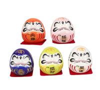 IMIKEYA Figurine in ceramica giapponese per la casa e l'automobile Zen Mini Ornamento e Fortunato Decorazione per e