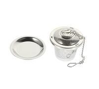 IMIKEYA Filtro in acciaio inox per infusioni per sciolti, pratico e portatile, per casa e ufficio inossidabile