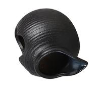 IMIKEYA Fontana Decorativa Ceramica per Giardino e Interni Vaso Sputatore con Circolazione e Design Open Top per Piante Idroponiche e Acquari Atmosfera Rilassante per Ambienti Domestici