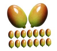 IMIKEYA Frutta Finta Decorativa Realistica e Portatile 50 Pezzi di Olive Artificiali in Schiuma Design Unico per Decorazione Casa, Cucina e Fotografia