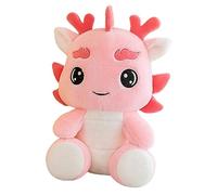 IMIKEYA Giocattoli Di Drago Di Buon Auspicio Peluche Dragon Soft Toy Giocattolo Del Nuovo Anno Del Drago Giocattolo Di Drago Imbottito Drago Impagliato Animale Imbottito Rosa Cotone Pp