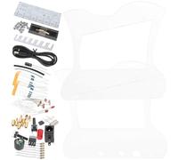 IMIKEYA Kit Elettronico per Arpa Fai da Te 51 Moduli per Saldatura Strumento Musicale Elettronico per Apprendimento Creativo Progetto Educativo Adatto a Giovani e Adulti