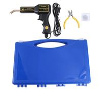 IMIKEYA Kit Riparazione Paraurti Auto con Saldatrice Caldo e LED Strumento per Riparazioni Plastiche con Impugnatura e Materiali Sicuri Eu
