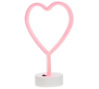 IMIKEYA Luce al neon a forma di cuore rosso per decorazione della stanza della festa e del giorno di San Valentino lampada LED per interni per matrimoni e festival
